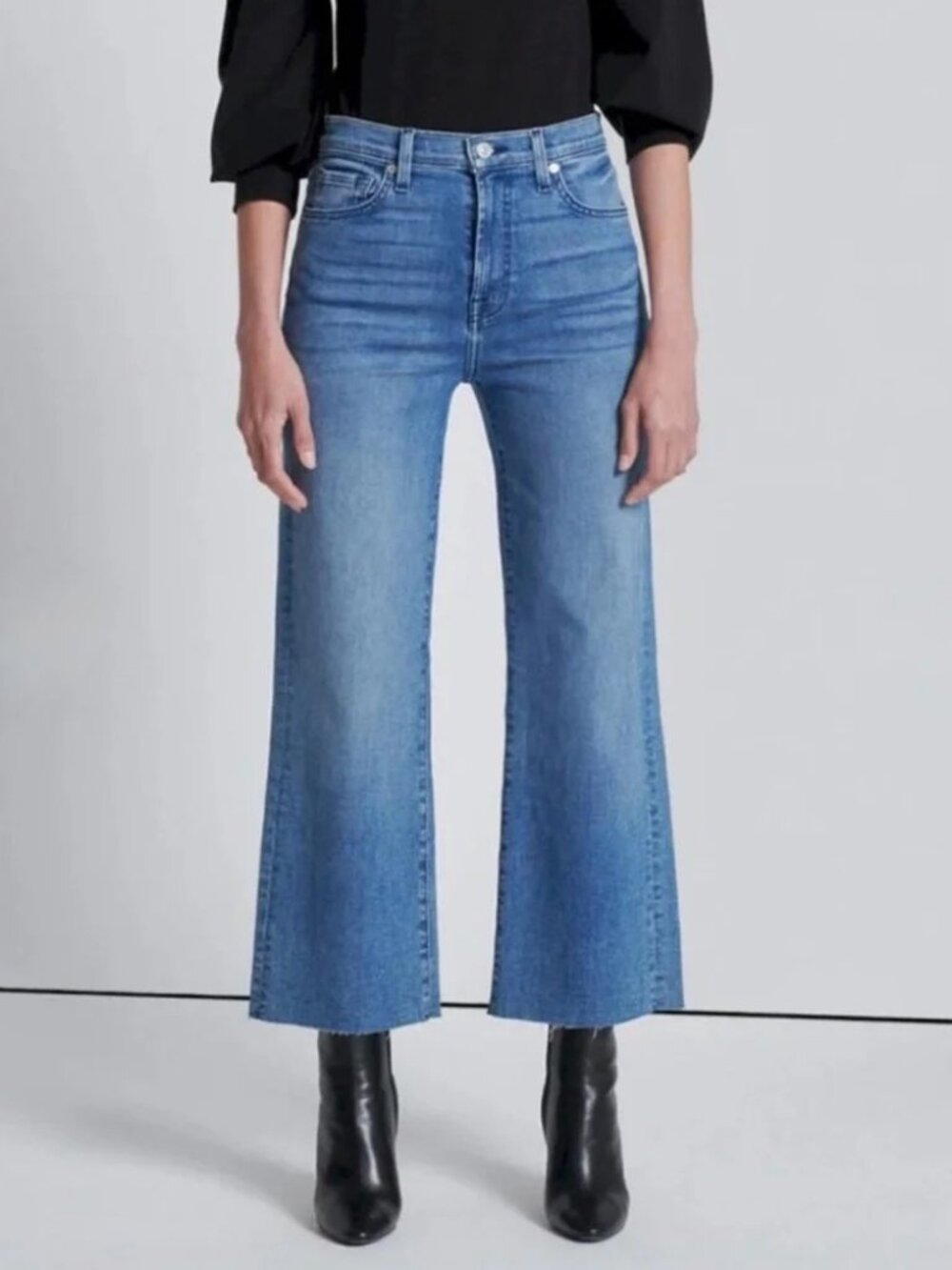 7 For All Mankind Cropped Alexa Jeans